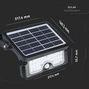 Proyector Solar V-TAC - IP65 Impermeable - Negro - 5W - 500 Lumens - 4000K-extra-6.webp