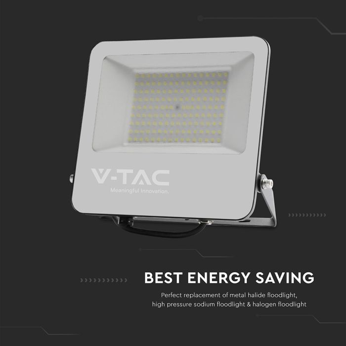 Proyector LED V-TAC - 160lm/w - Impermeable IP65 - Negro - 150W - 24000 Lúmenes - 6500K-extra-6.webp