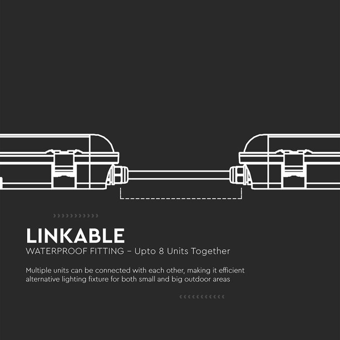 Pantalla Estanca LED estanca - Kit de emergencia - IP65 - Cubierta lechosa - 36W - 4320 Lumens - 6500K - 120CM-extra-8.webp