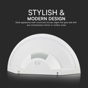 Aplique LED V-TAC - Sensor PIR - Samsung - IP44 - Blanco - 15W- 1300 Lumens - 3IN1-extra-3.webp