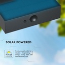 Aplique Solar Sensor V-TAC - IP65 Impermeable - Cuerpo Negro - 3W - 350 Lumens - 4000K + 3000K - Pack de 4-extra-13.webp