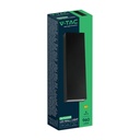 Aplique LED rectangular V-TAC - 140lm/w - IP65 Estanco - Negro - 8W - 1120 Lumens - 4000K-extra-8.webp