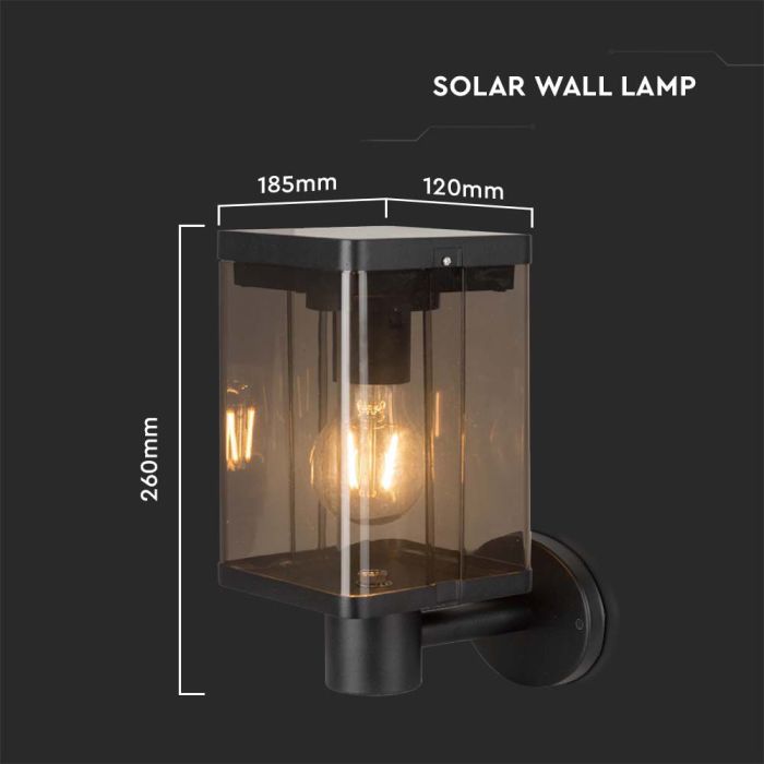 V-TAC Aplique Solar - IP54 - 150 Lumens - 3000K-extra-2.webp