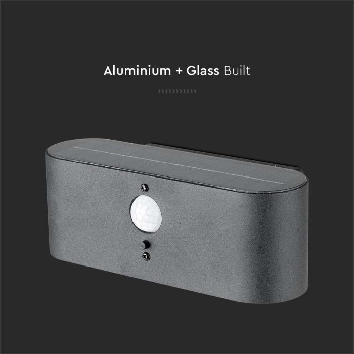 V-TAC Aplique Solar - IP54 - 100 Lumens - 3000K-extra-5.webp