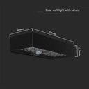 V-TAC Sensor Solar Luz de Pared - IP65 Impermeable - Cuerpo Negro - 900 Lumens - 4000K-extra-2.webp