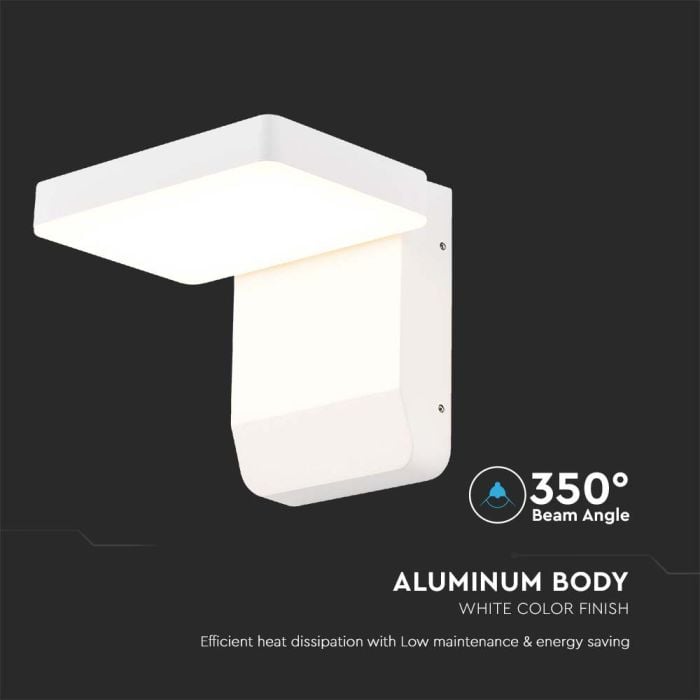 Aplique LED giratorio V-TAC - Impermeable IP65 - Blanco - 17W - 2580 Lumens - 4000K-extra-5.webp