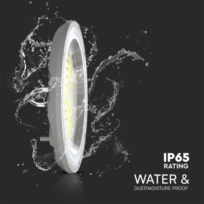 V-TAC LED Campana - Serie UFO - 90° - IP65 Estanco - 100W - 8300 Lumens - 3IN1-extra-8.webp