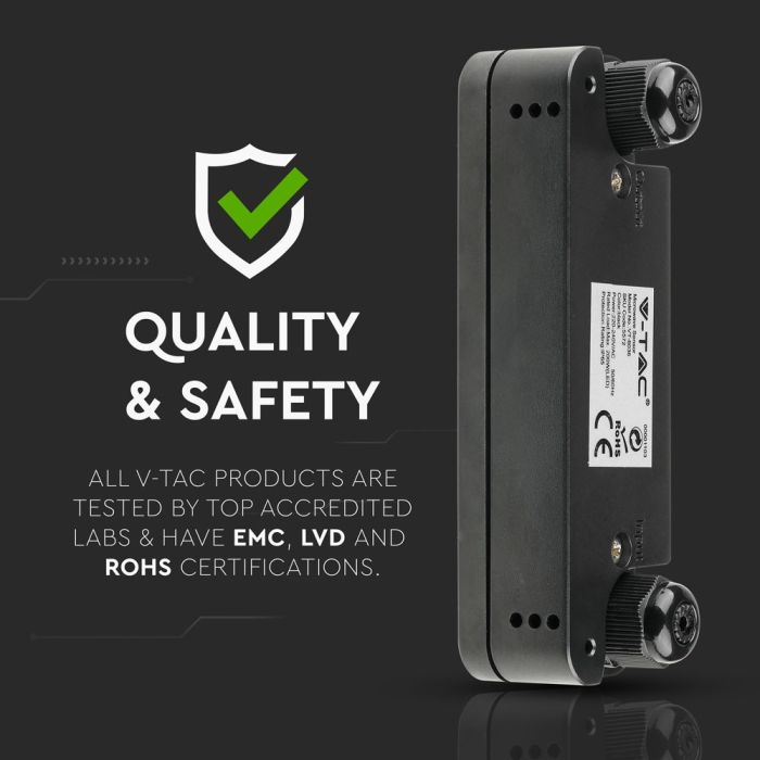 Sensor de movimiento por microondas V-TAC - IP65 resistente al agua-extra-4.webp