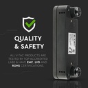 Sensor de movimiento por microondas V-TAC - IP65 resistente al agua-extra-4.webp