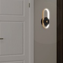 V-TAC LED Aplique Moderno - IP54 - Negro + Cuerpo Latón Antiguo - 15W- 1650 Lumens - 3000K-extra-1.webp