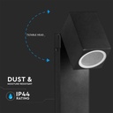 V-TAC Lámpara de exterior para bolardo - GU10 Accesorios - IP44 - Negro-extra-6.webp