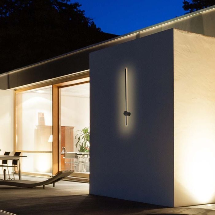 V-TAC LED Aplique Moderno - IP65 Impermeable - Cuerpo Negro - 12W - 1590 Lumens - 4000K-extra-2.webp