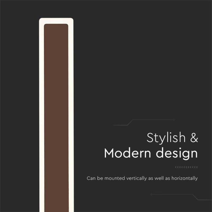 V-TAC LED Aplique Moderno - IP65 Impermeable - Cuerpo Corten - 17W- 2160 Lumens - 3000K-extra-4.webp