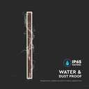 V-TAC LED Aplique Moderno - IP65 Impermeable - Cuerpo Corten - 17W- 2160 Lumens - 3000K-extra-6.webp