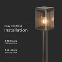 Pilona Solar V-TAC - IP54 - 150 Lumens - 3000K-extra-4.webp