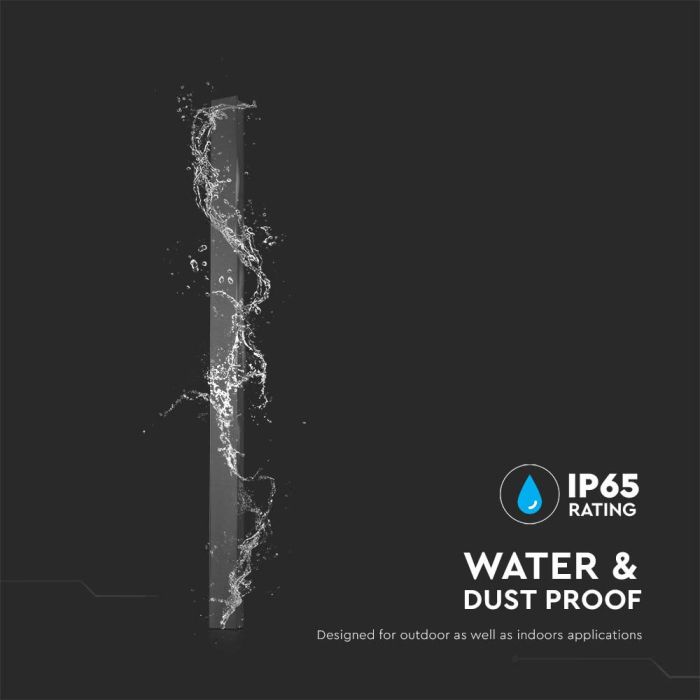 V-TAC LED Aplique Moderno - IP65 Impermeable - Cuerpo Negro - 16W- 2035 Lumens - 3000K-extra-6.webp