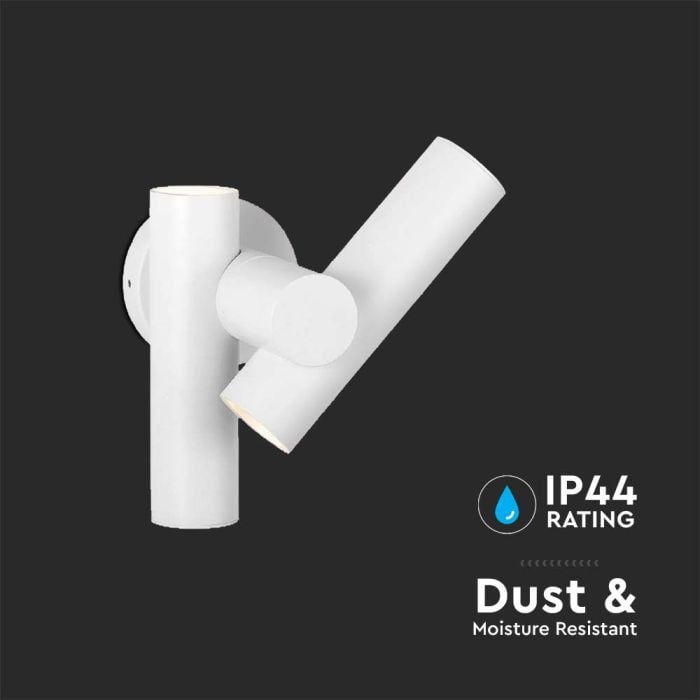V-TAC LED Aplique Moderno - Foco 2 Vias - IP44 - Cuerpo Blanco - 6W- 620 Lumens - 4000K-extra-8.webp