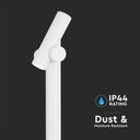 V-TAC Lámpara de Bolardo para Exteriores - IP44 - Cuerpo Blanco - 4W - 390 Lumens - 3000K-extra-8.webp