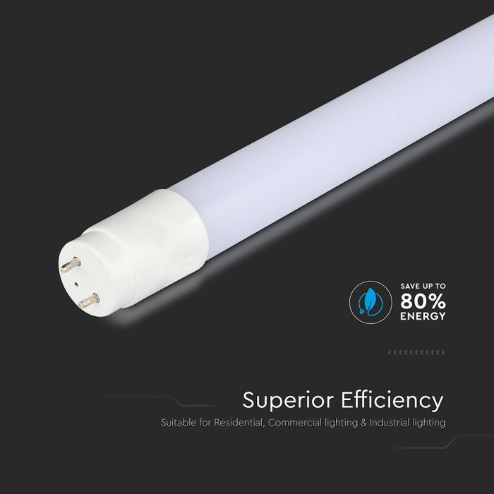 V-TAC Tubo LED T8 - IP20 - Blanco - 24W - 3000 Lumens - 4000K-extra-6.webp