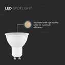 V-TAC LED Dicroica - GU10 - Lente 38° - IP20 - Blanco - 7.5W - 610 Lumens - 4000K-extra-3.webp