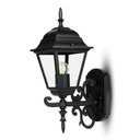 V-TAC Aplique Exterior - Up - Soporte E27 - IP44 - Negro Mate-extra-3.webp