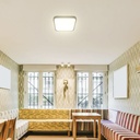 V-TAC LED Plafón cuadrado - Samsung - IP44 - Negro - 18W- 1830 Lumens - 6500K - 250MM-extra-2.webp