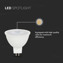 V-TAC LED Dicroica - MR16 - Lente 110° - IP20 - Blanco - 6W - 455 Lumens - 3000K-extra-3.webp