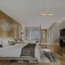 V-TAC Lámpara de techo de diseño - IP20 - Brush Gold - 45W- 5500 Lumens - 4000K-extra-2.webp