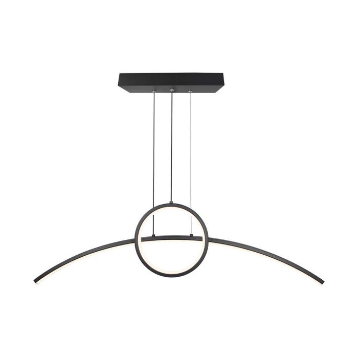 V-TAC Lámpara de Techo de Diseño - IP20 - Cuerpo Negro - 30W - 3200 Lumens - 4000K-extra-1.webp