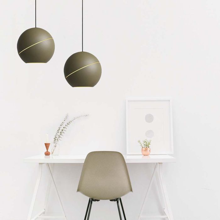 V-TAC Lámpara de Techo de Diseño - IP20 - Cuerpo Oro Champagne - 8.5W- 850 Lumens - 3000K-extra-2.webp