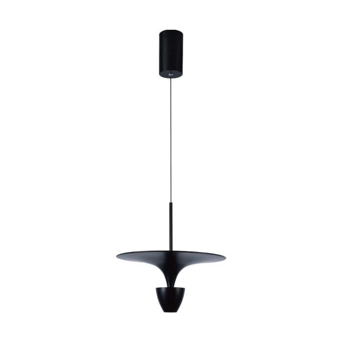 V-TAC Luz de Techo de Diseño - IP20 - Cuerpo Negro - 9W- 1000 Lumens - 3000K-extra-1.webp