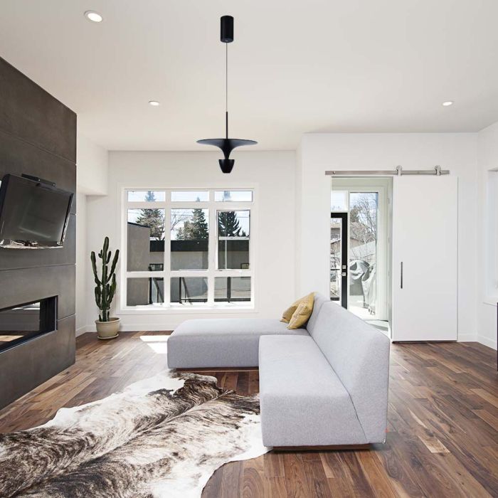 V-TAC Luz de Techo de Diseño - IP20 - Cuerpo Negro - 9W- 1000 Lumens - 4000K-extra-2.webp