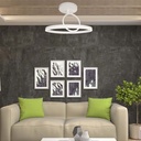 V-TAC Luz de Techo de Diseño - IP20 - Cuerpo Blanco - 37W- 4000 Lumens - 4000K-extra-2.webp