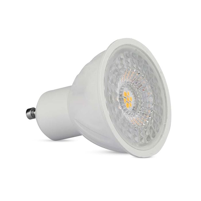 V-TAC LED Dimmable Dicroica - GU10 - Lente 110° - IP20 - Blanco - 6W - 445 Lumens - 4000K-extra-5.webp
