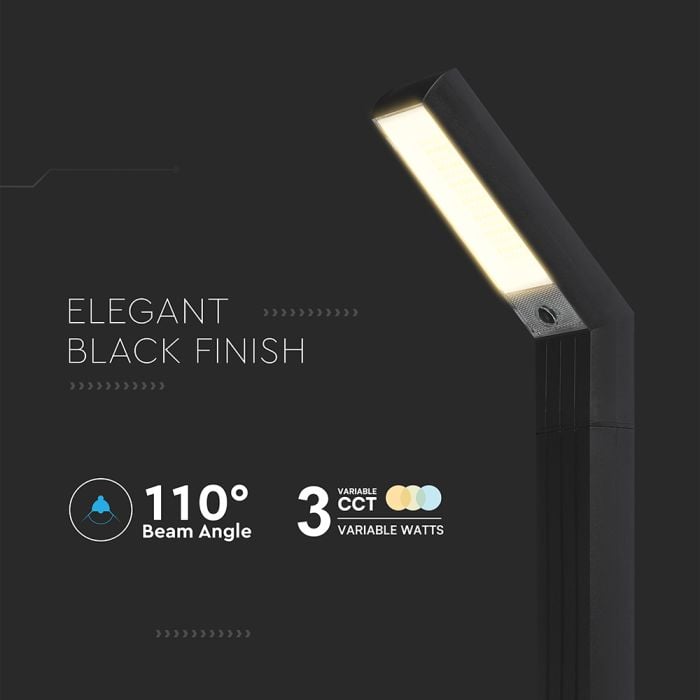 V-TAC Solar Spike Light - IP65 Impermeable - Negro - 80 Lumens - 3IN1 - Pack de 2-extra-4.webp