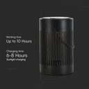 V-TAC Luz Solar de Diseño para Jardín - IP20 - Negra - 0.5W- 21 Lumens - 3000K-extra-3.webp