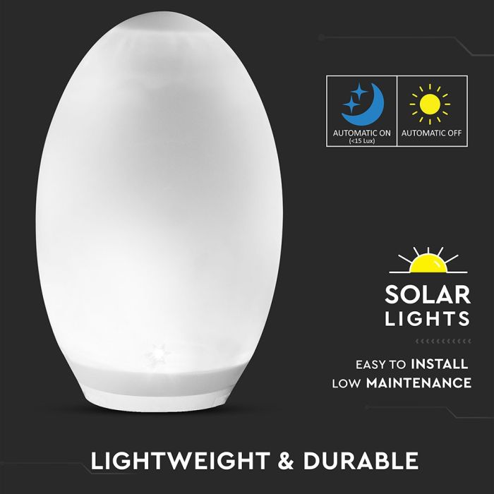 Lámpara solar ovalada - IP44 - 0.2W - 4 lúmenes - RGB+3000K-extra-1.webp