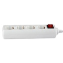 V-TAC Adaptadores y Tomas - 4 Vías - Interruptor Extensión Toma - IP20 - Blanco - 1.5m Cable-extra-10.webp