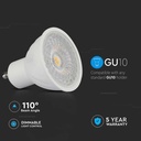 Dicróica LED regulable V-TAC Samsung GU10 Lente 110° IP20 Blanco 6W 445 Lúmenes 4000K-extra-6.webp