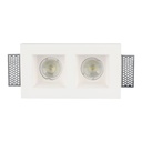 V-TAC LED Aro cuadrado - Empotrable - GU10 - IP20 - Blanco-extra-6.webp