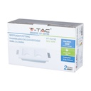 V-TAC LED Aro cuadrado - Empotrable - GU10 - IP20 - Blanco-extra-8.webp