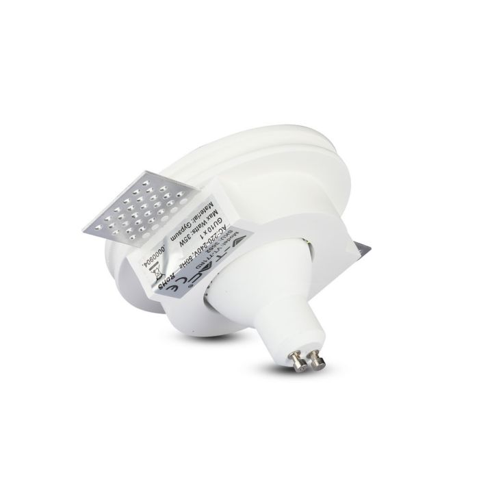 V-TAC LED Aro redondo - Empotrable - GU10 - IP20 - Blanco-extra-7.webp