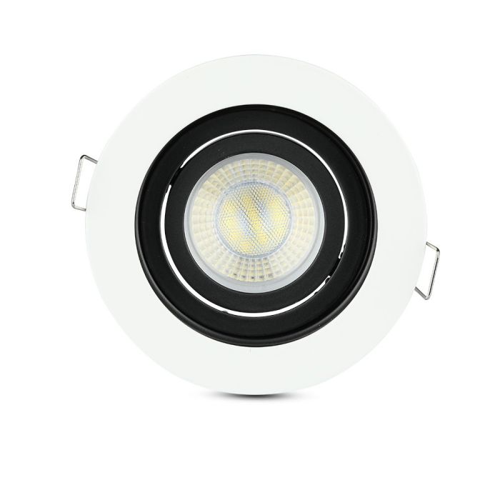 V-TAC LED Aro redondo - Empotrable - GU10 - IP20 - Blanco-extra-5.webp