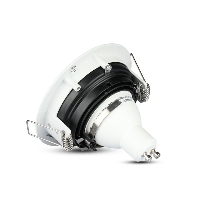 V-TAC LED Aro redondo - Empotrable - GU10 - IP20 - Blanco-extra-8.webp