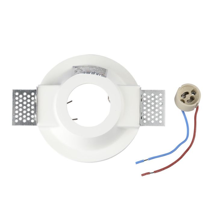 V-TAC LED Aro redondo - Empotrable - GU10 - IP20 - Blanco-extra-7.webp