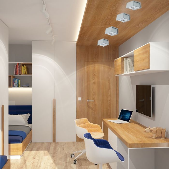 V-TAC Aro de yeso / hormigón cuadrado LED - Accesorios de Superficie - GU10 - IP20 - Gris + Cromo-extra-2.webp