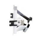 V-TAC Aro  cuadrado LED - Empotrable - GU10 - IP20 - Blanco + Cromo-extra-7.webp