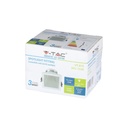 V-TAC Aro  cuadrado LED - Empotrable - GU10 - IP20 - Blanco + Cromo-extra-9.webp