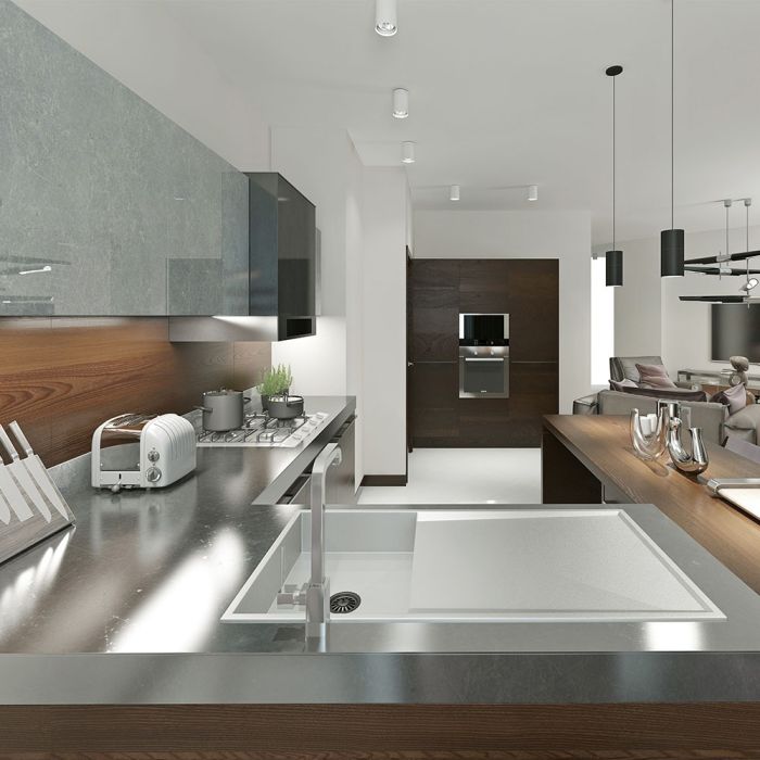 V-TAC LED Aro redondo - Accesorios de Superficie - GU10 - IP20 - Blanco + Cromo-extra-1.webp