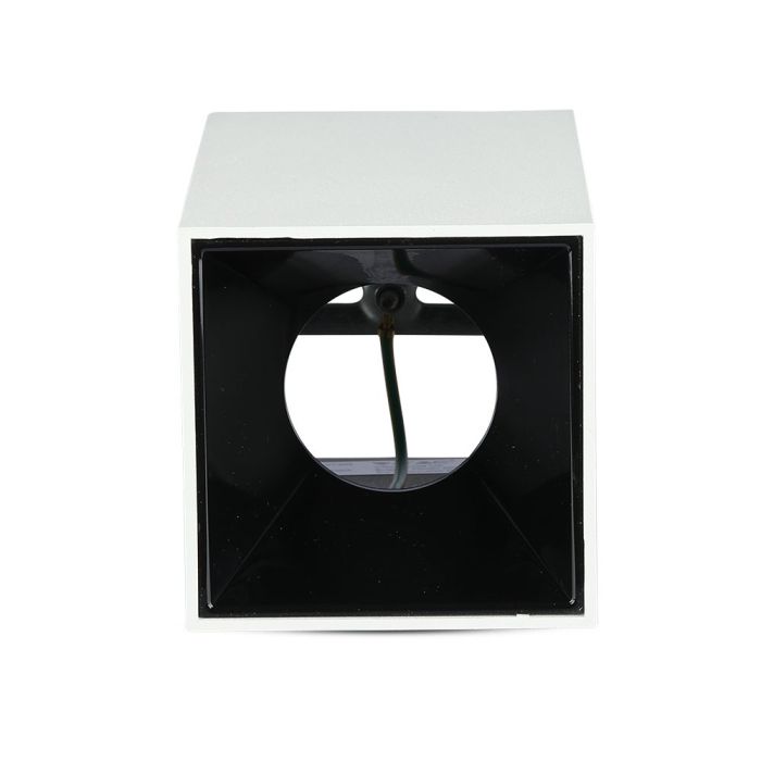 V-TAC Aro cuadrado LED - Accesorios de superficie - GU10 - IP20 - Blanco + Negro-extra-7.webp